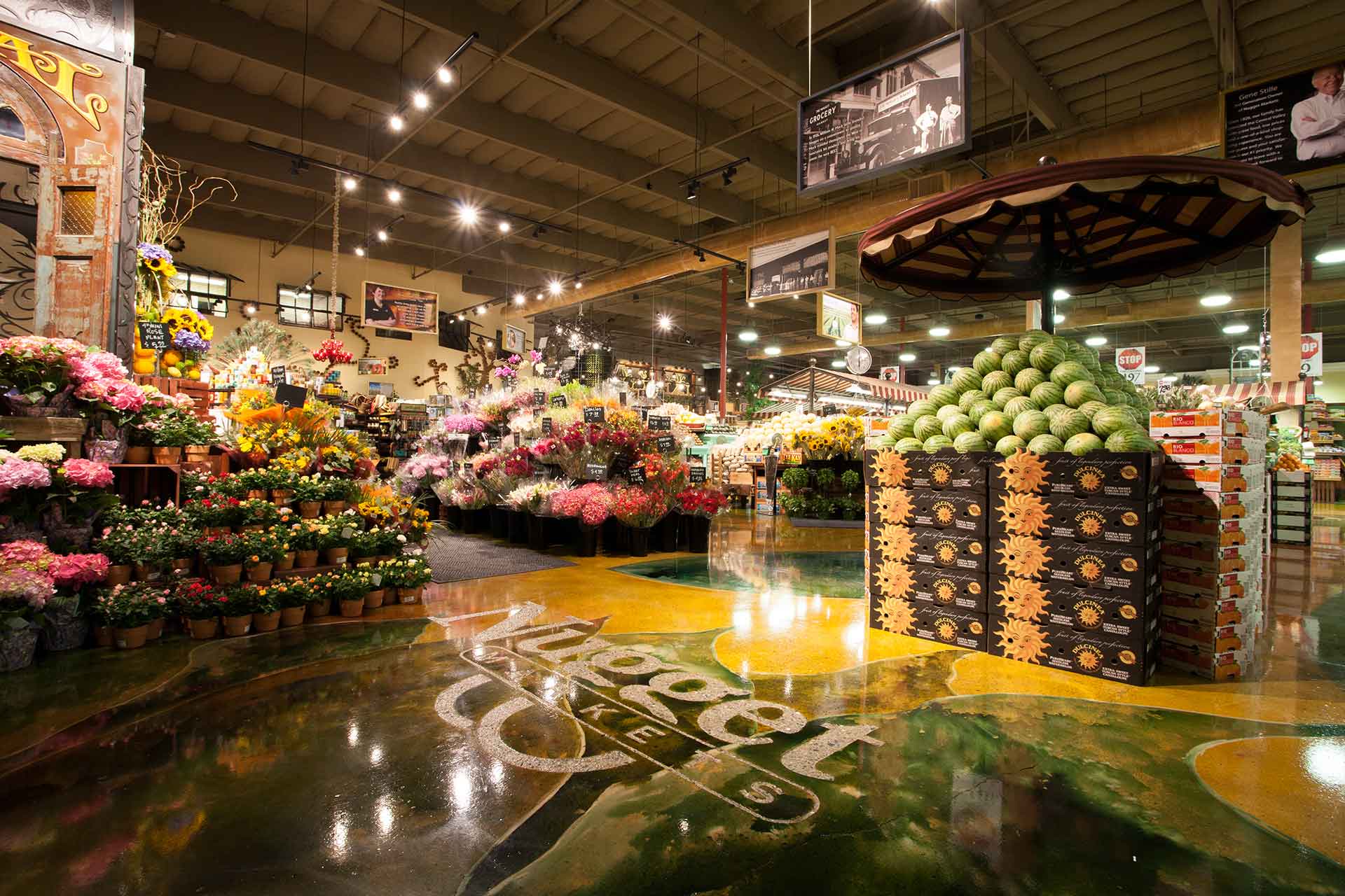 Nugget Markets Elk Grove store produce and floral department