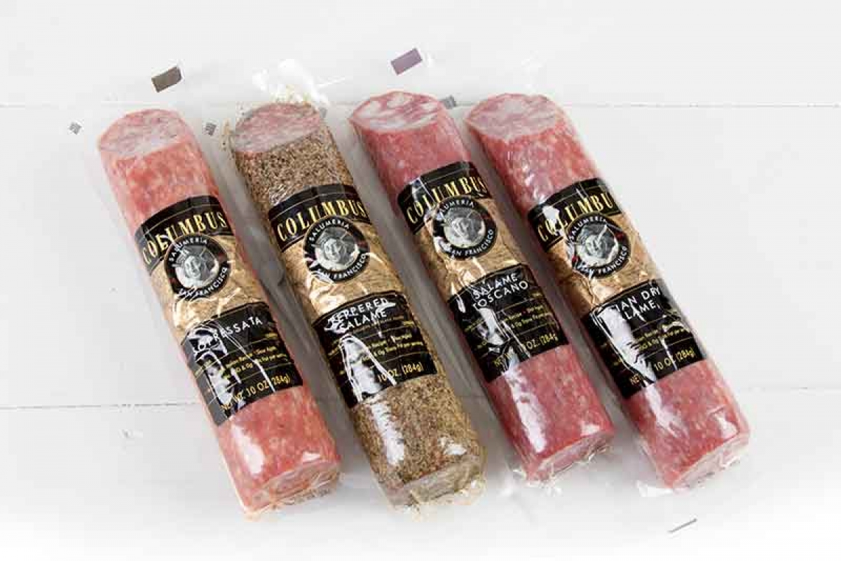 Columbus Salami 7.99/ea. This Week at Nugget Markets
