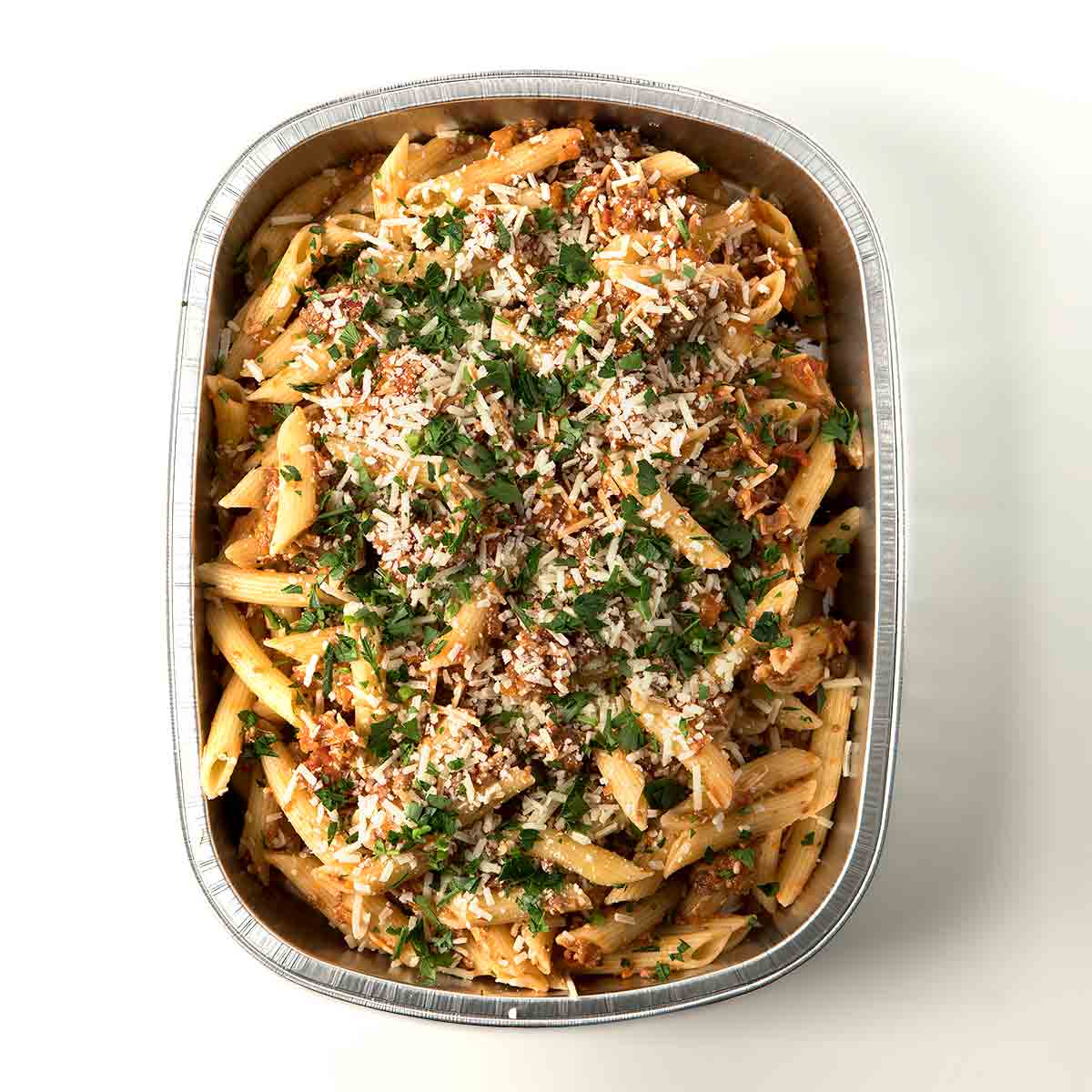 Penne with Bolognese Sauce