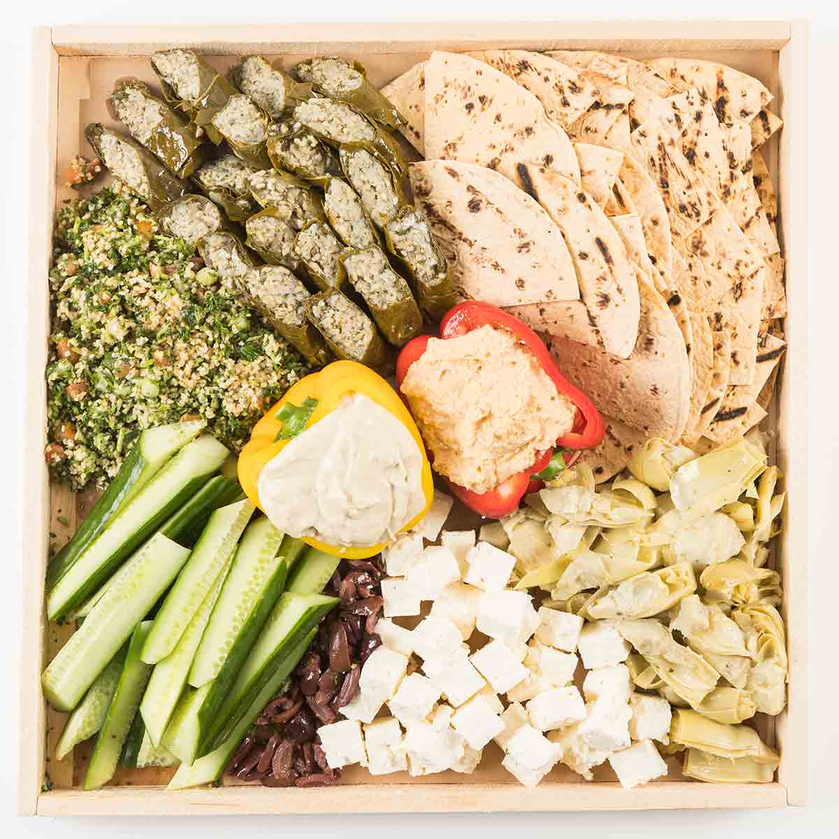 Vegetarian Mezze Platter