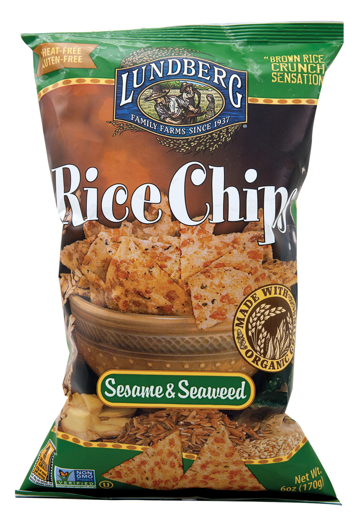 Lundberg’s Rice Chips with Sesame & Seaweed