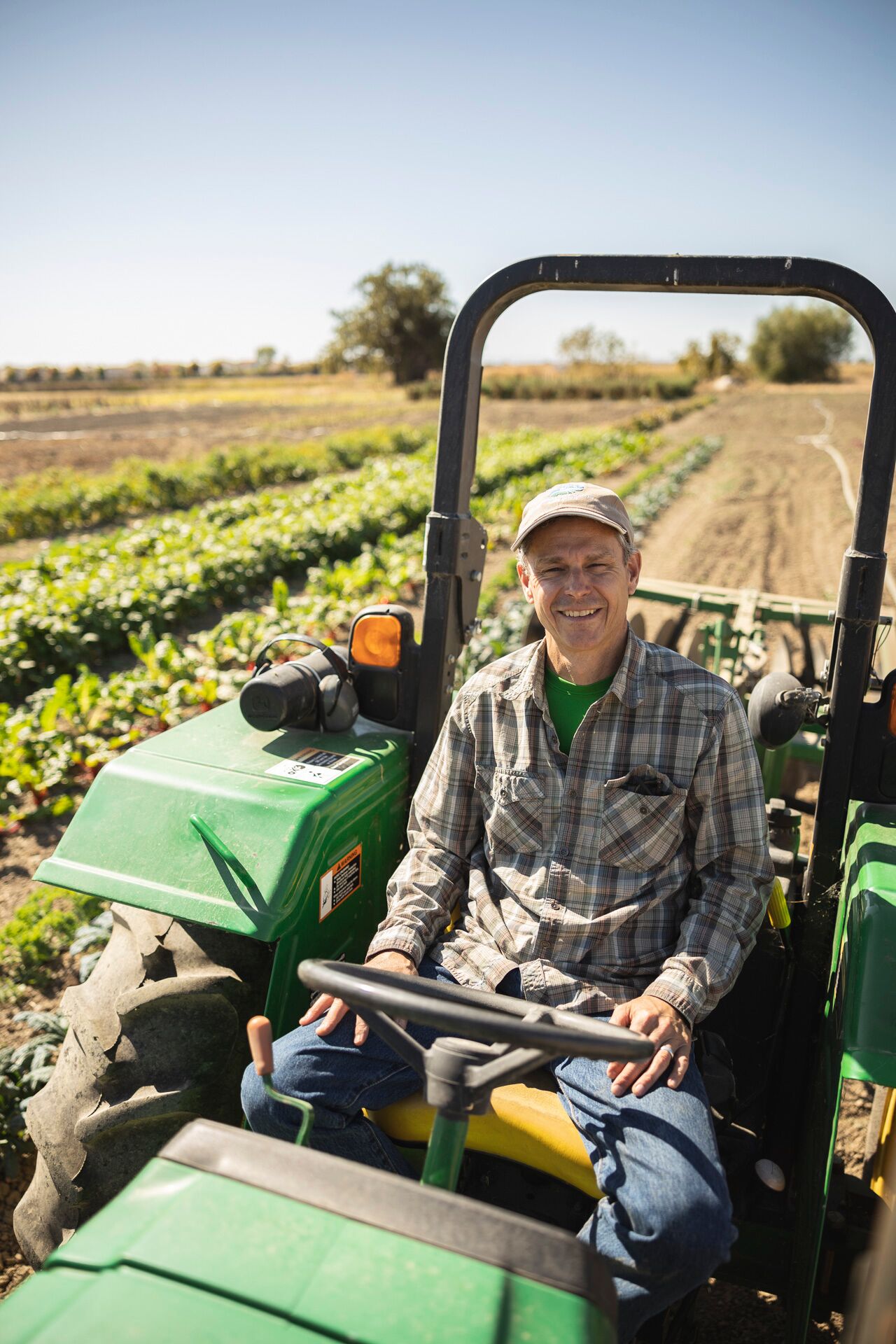 Farmer Glen Baldwin of Six O’Clock Farm