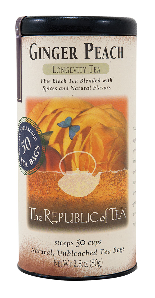 Black Tea Containing about half the caffeine of coffee and twice that of green tea, black tea is the most common tea in North America and boasts numerous health benefits. Try Ginger Peach Longevity Tea.