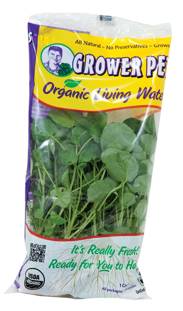 Grower Pete Organic Living Watercress