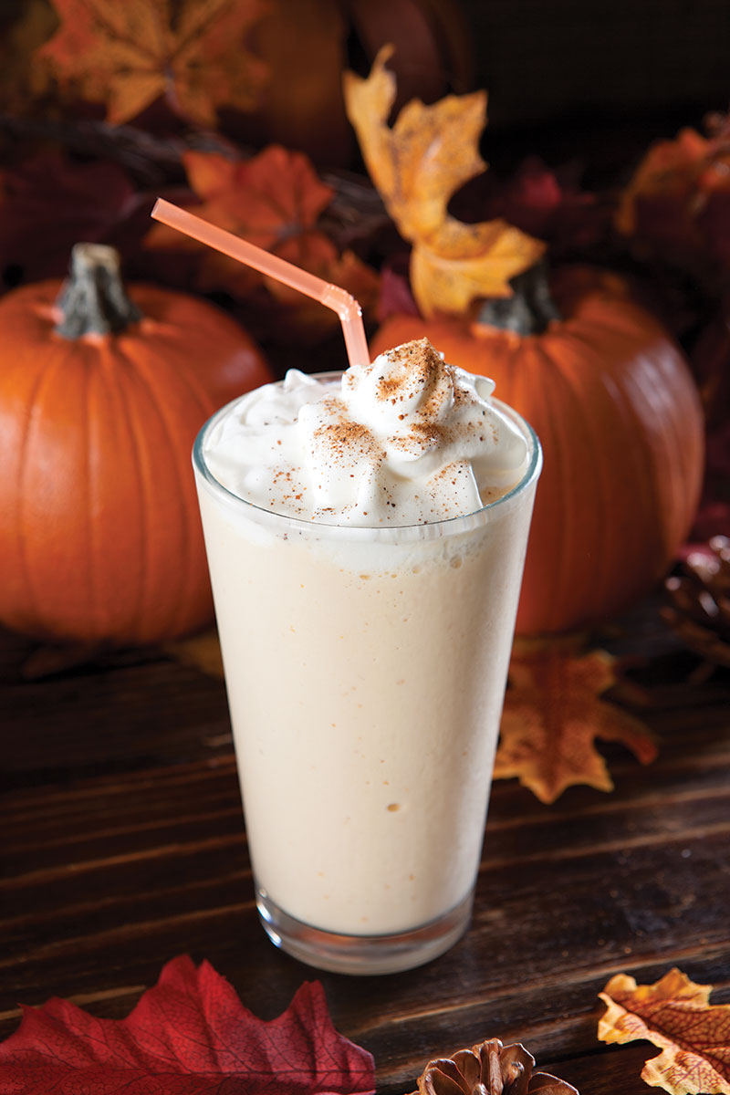 pumpkin chai freeze