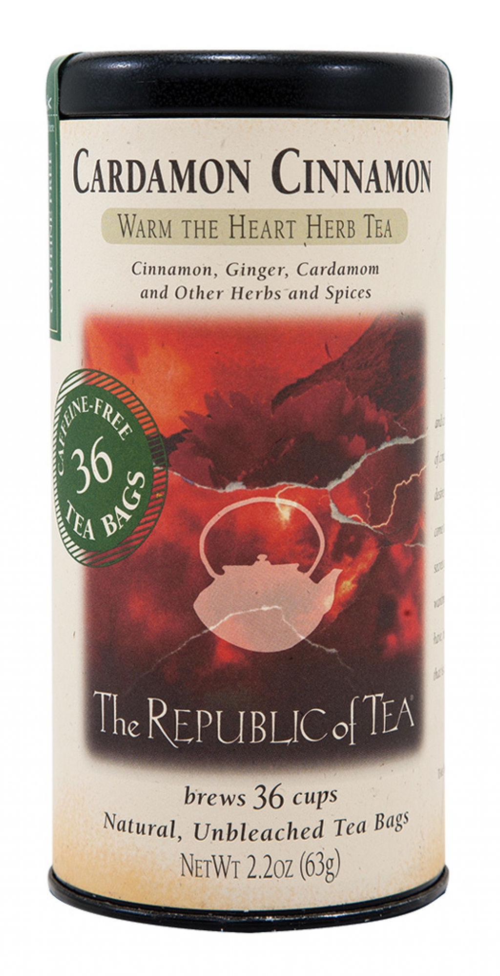 Herbal Just plain delicious and caffeine free, try Cardamon