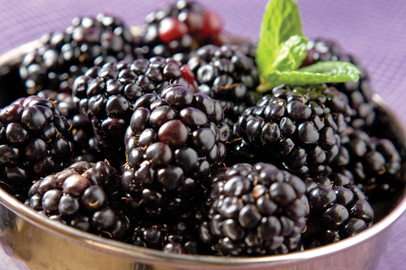 blackberries
