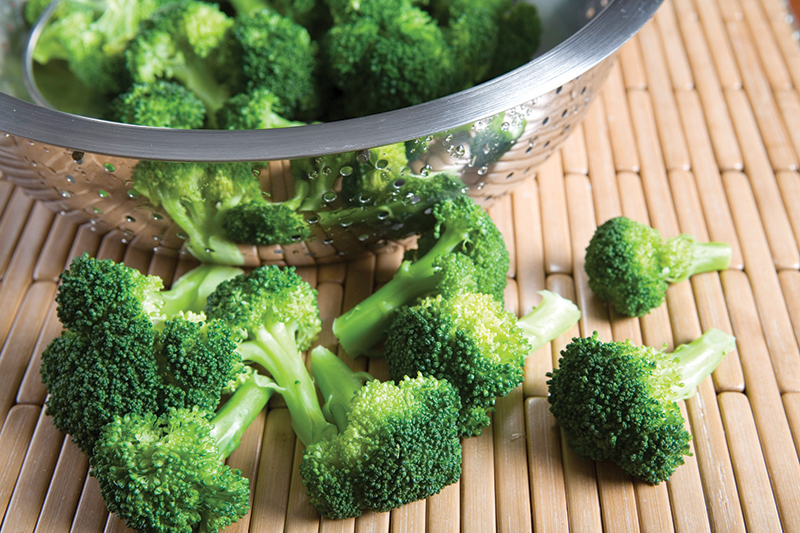 Broccoli crowns