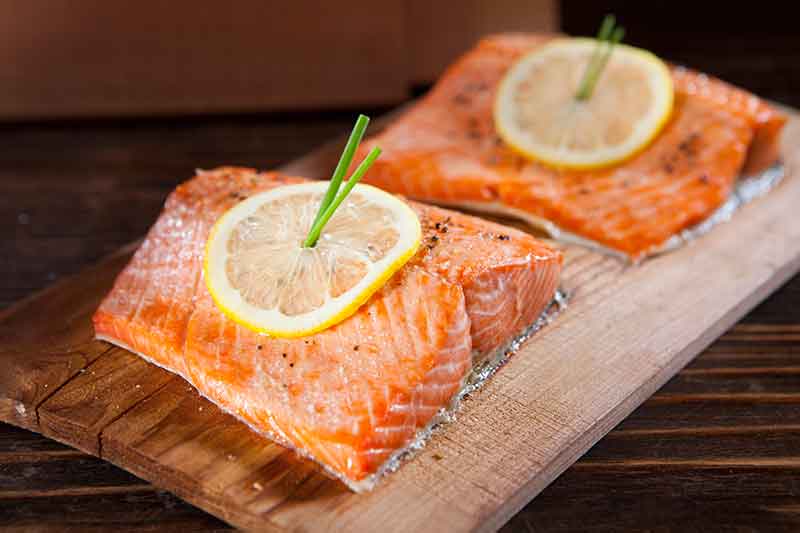 Salmon Fillet with Lemon