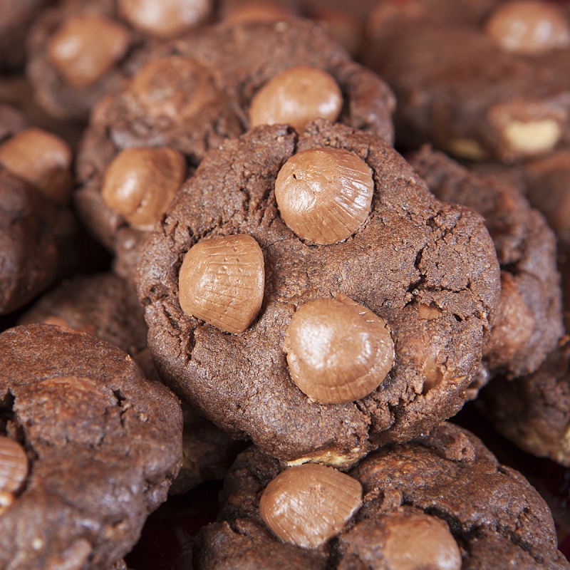 Chocolate Peanut Butter Cup Cookies