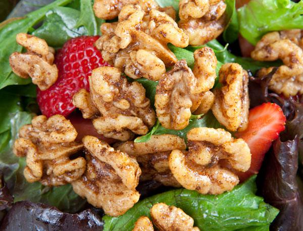 spiced walnuts