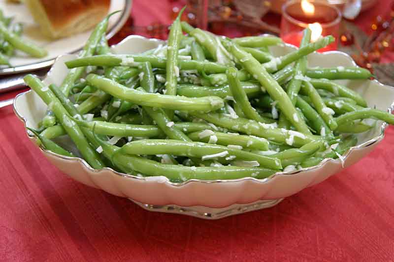 Green Beans with Pecorino