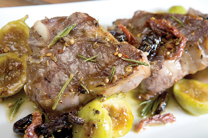 Lamb sirloin chops