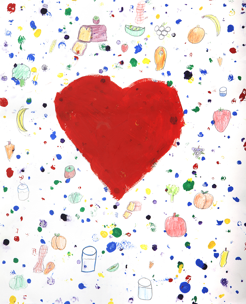 • Theme: What can you eat to keep your heart healthy and happy? Winner: Liorah Dushkin, Grade 5, Orchard Elementary School, Vacaville, CA