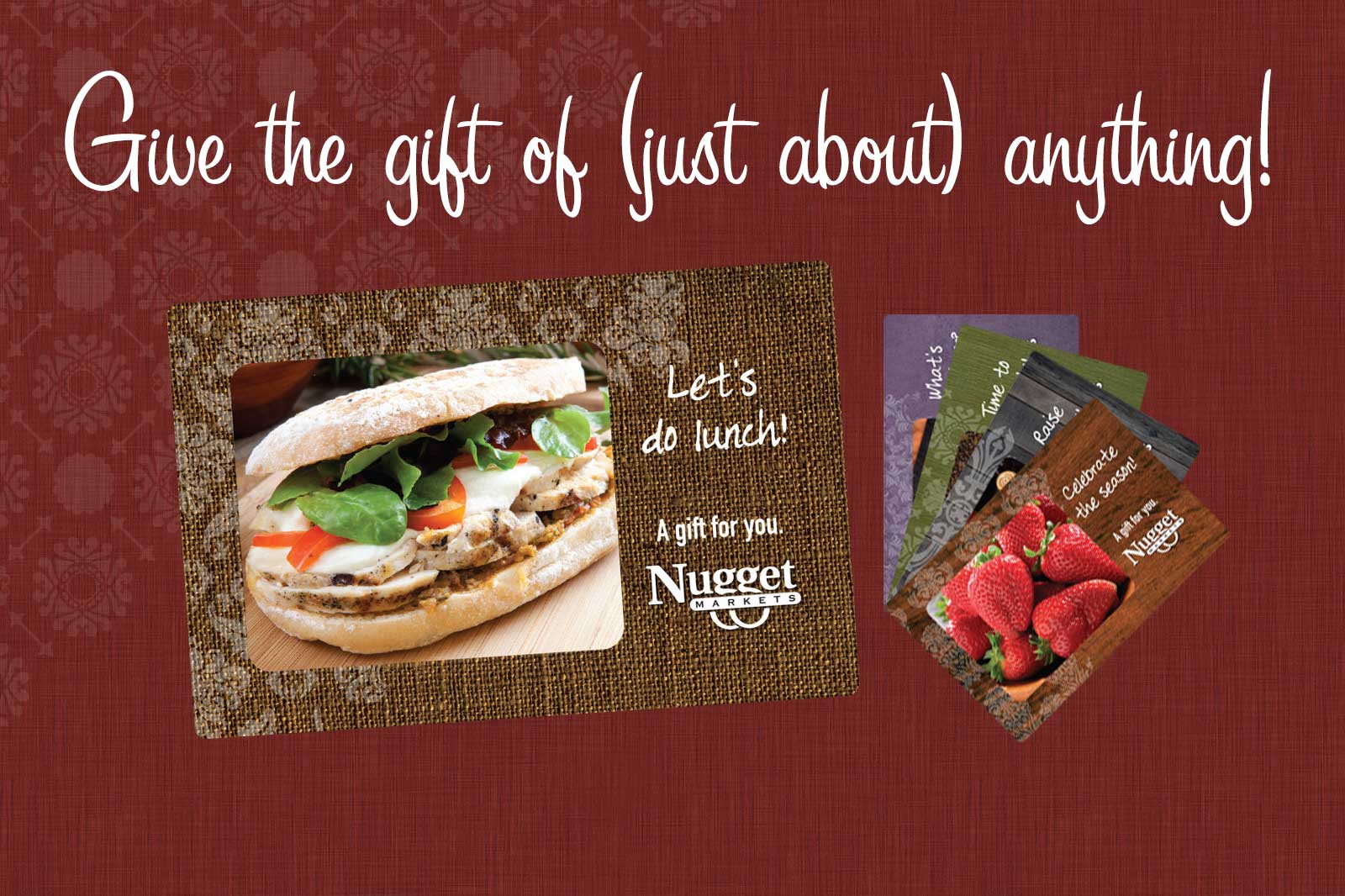 Nugget Markets Gift Cards