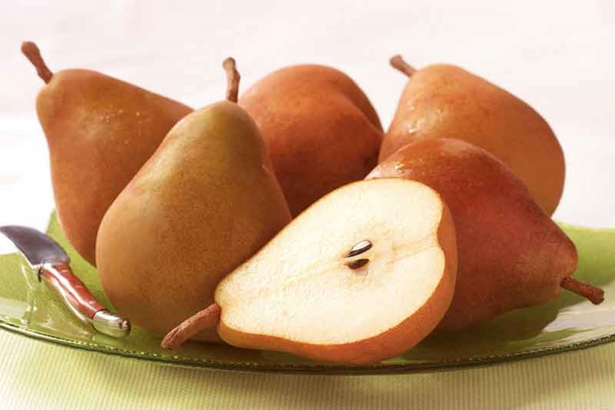 Taylor's Gold Pears on plate