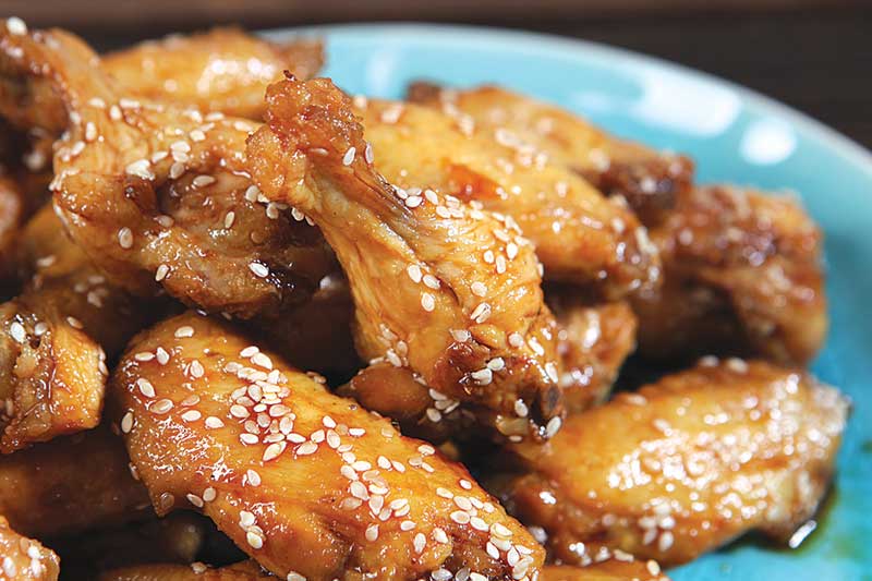 Thai Sesame Chicken wings