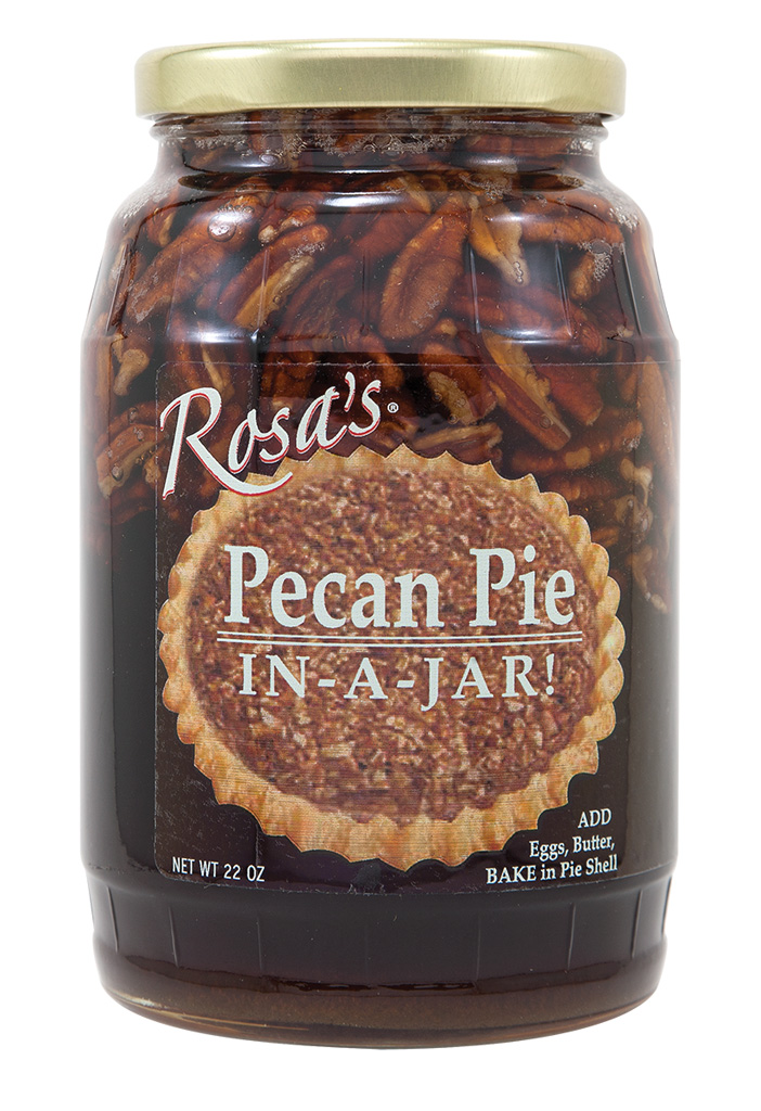 Rosa’s Pecan Pie In–a–Jar