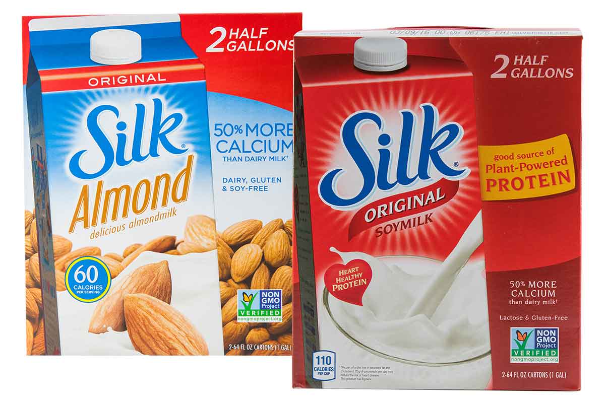 Silk Almond and Soy Milk Nugget Markets Image