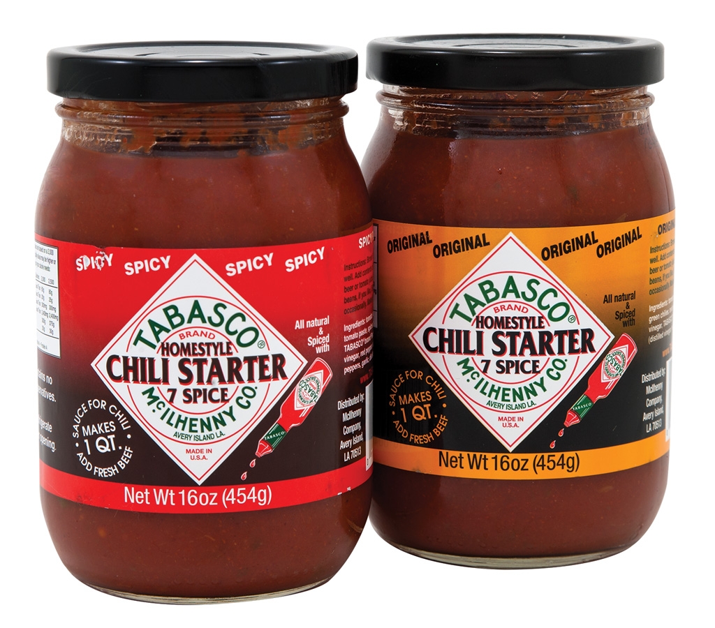 abasco Homestyle Original Chili Starter and Spicy Chili Starter
