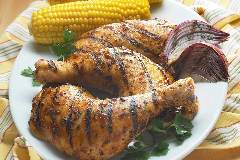 Chicken leg quarters