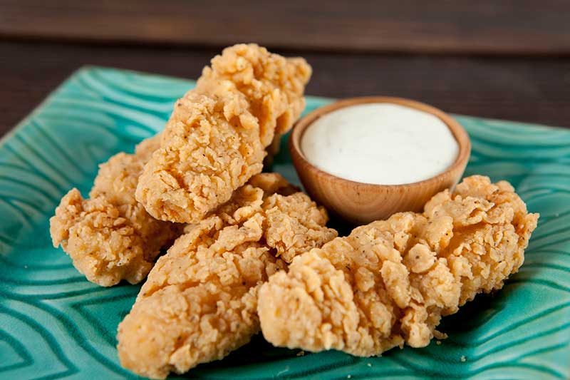 chicken strips with ranch
